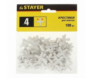 Крестики для плитки Stayer 4 мм (150 штук)